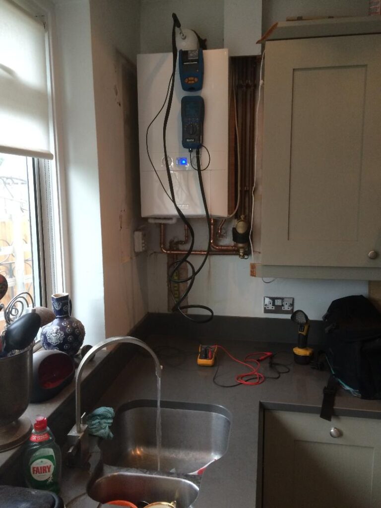Boiler installation London, new condensing boiler installation.